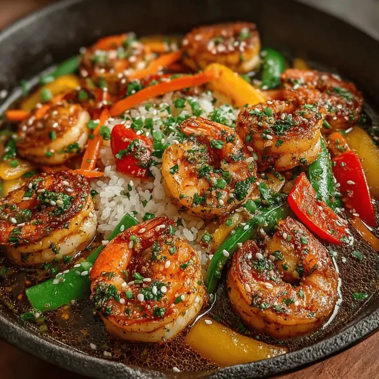 If you're on the lookout for a quick yet delicious meal that can transform your weeknight dinners into something special, look no further than Zesty Citrus Shrimp Stir-Fry. This vibrant dish combines succulent shrimp with a medley of colorful vegetables, all tossed together in a zesty sauce that packs a punch. The allure of this recipe lies not only in its bright flavors but also in its ability to be prepared in mere minutes, making it an ideal choice for busy individuals and families alike.