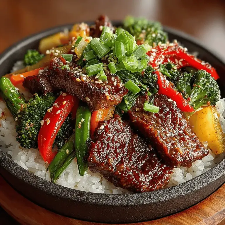 When it comes to preparing meals that are both nutritious and appealing to the entire family, the Sizzling Family-Friendly Beef and Veggie Stir-Fry Bowl stands out as a top contender. This dish combines tender beef, vibrant vegetables, and a medley of flavors, making it not only a feast for the eyes but also a wholesome option that satisfies the palate. With increasing demands on our time, this stir-fry bowl is a perfect solution for busy weeknights, offering a quick yet nourishing meal that everyone will love.