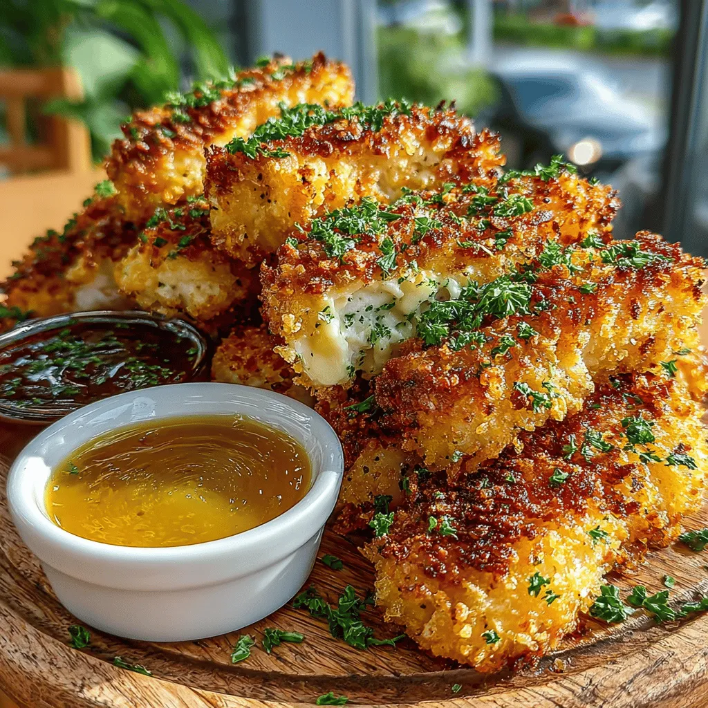 When it comes to comfort food, few dishes can rival the universal appeal of chicken tenders. Crispy on the outside and juicy on the inside, chicken tenders have long been a staple in family kitchens across the globe. Their simplicity and adaptability make them a go-to choice for parents looking to satisfy picky eaters, while also providing a delicious meal option for everyone. In this recipe, we present a delightful twist on the classic chicken tender: Crunch-tastic Chicken Tenders with a Sweet Honey Mustard Drizzle. This dish not only elevates the beloved chicken tender but also adds a touch of gourmet flair that will impress your family and friends alike.