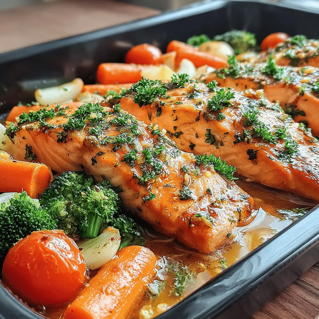 Crispy Garlic Herb Salmon with Roasted Veggies is a delightful dish that combines tender salmon fillets with a vibrant mix of roasted vegetables. This recipe is not only simple to prepare but also packed with flavor and nutrients, making it an ideal choice for a weeknight dinner or a special occasion. In this article, we will explore the ingredients, step-by-step preparation, and the health benefits of this delicious meal, ensuring that you can create it with confidence in your kitchen.