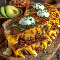 Savory Sweet Potato and Black Bean Quesadillas offer a delicious and nutritious twist on a classic favorite. This recipe combines the naturally sweet and creamy texture of sweet potatoes with the hearty, protein-rich black beans, creating a satisfying meal that caters to various dietary preferences. As plant-based eating grows in popularity, these quesadillas stand out as a wholesome option for vegetarians and vegans alike. They are perfect for lunch, dinner, or even a quick snack, embodying the essence of comfort food while supporting a healthy lifestyle.