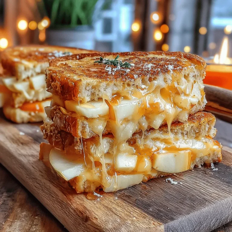 In the world of comfort food, few dishes can rival the beloved grilled cheese sandwich. With its gooey cheese and golden-brown bread, it is a timeless favorite. However, by infusing it with the rich flavor of aged Gouda and the crisp sweetness of apples, we can elevate this classic to new heights. This article will guide you through the process of creating a Crispy Gouda and Apple Grilled Cheese, providing detailed insights into the ingredients, preparation, and cooking techniques that make this dish not just a meal, but an experience.