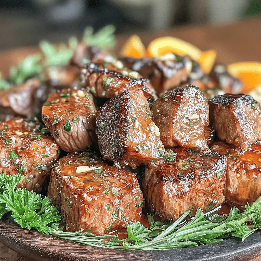 Steak dishes hold a cherished place in culinary traditions around the world, beloved for their rich flavors and hearty satisfaction. Among these, Garlic Butter Steak Bites stand out as a quick and delicious option that can elevate any meal or gathering. Whether you're hosting a dinner party or simply indulging in a cozy night at home, this recipe offers a burst of flavor in every bite.