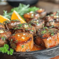 Garlic Butter Steak Bites