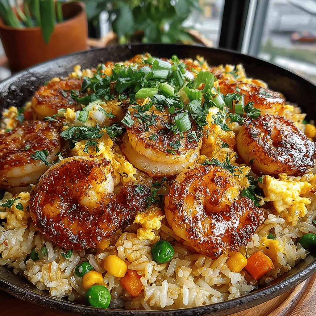 In the realm of quick and satisfying meals, Sizzling Savory Skillet Shrimp Fried Rice stands out as a favorite. This dish not only combines the succulent flavors of shrimp with the comforting essence of fried rice, but it also offers a delightful crunch and a vibrant array of colors from fresh vegetables. Perfect for a weeknight dinner or a special occasion, this recipe is both easy to make and deliciously satisfying. Join us as we explore the steps to create this flavorful dish, along with insights into its ingredients and cooking techniques.