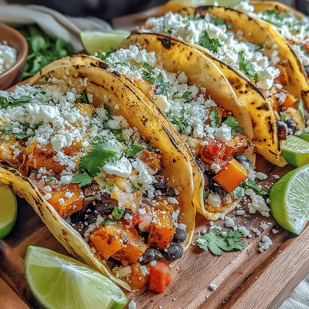 Discover the vibrant and wholesome flavors of Sweet Potato and Black Bean Fiesta Tacos, a delightful recipe that combines nutrition and taste into one irresistible meal. Perfect for lunch or dinner, these tacos are not only easy to prepare but also appeal to vegetarians and health-conscious eaters alike. This article will guide you through the process of making these delicious tacos while highlighting the health benefits of the key ingredients, nutritional information, and tips for customization.