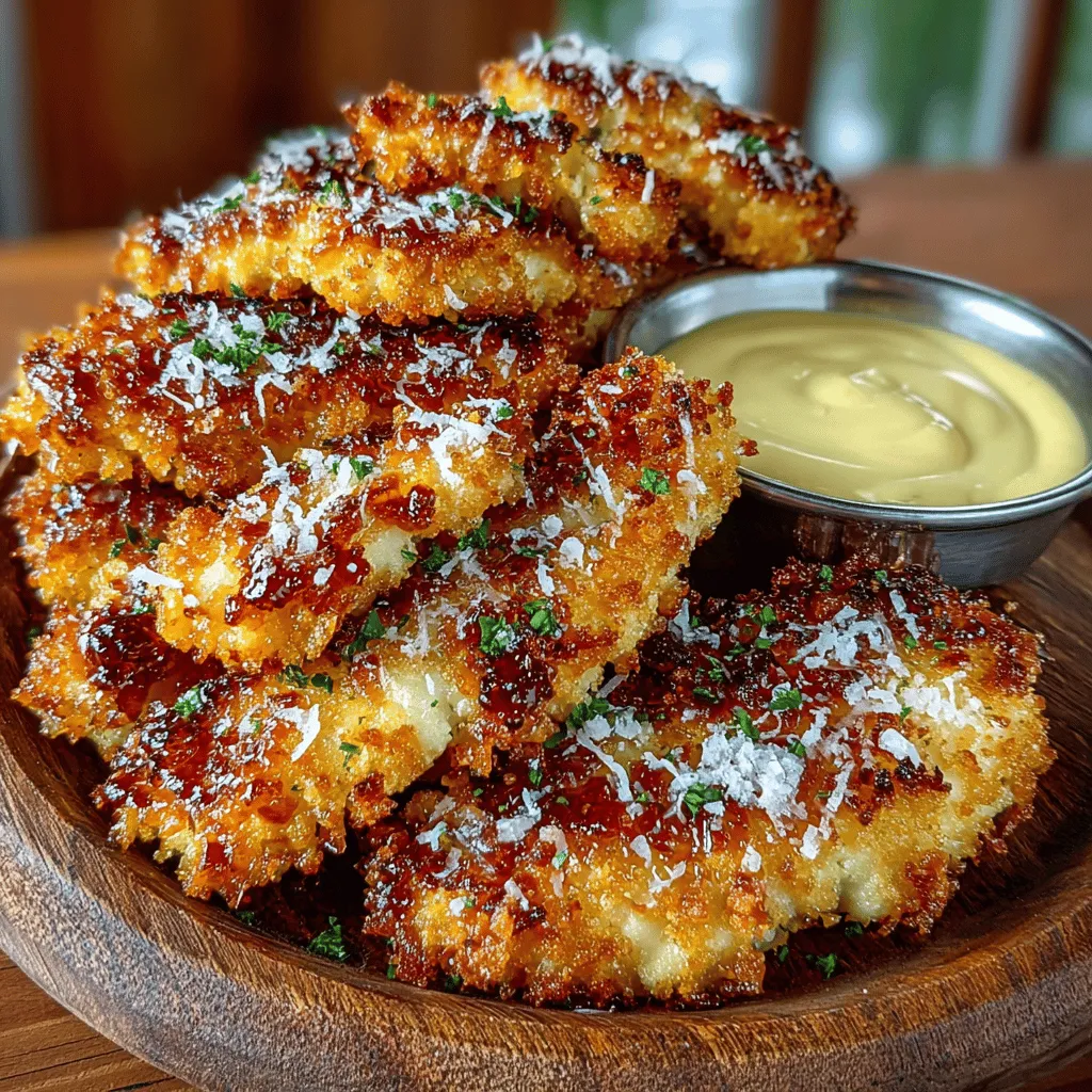 - 1 pound chicken breast tenders - 1 cup buttermilk - 1 teaspoon garlic powder - 1 teaspoon onion powder - 1 teaspoon smoked paprika - 1 teaspoon Italian seasoning - Salt and pepper to taste - 2 cups panko breadcrumbs - 1/2 cup grated Parmesan cheese - Cooking spray or olive oil
