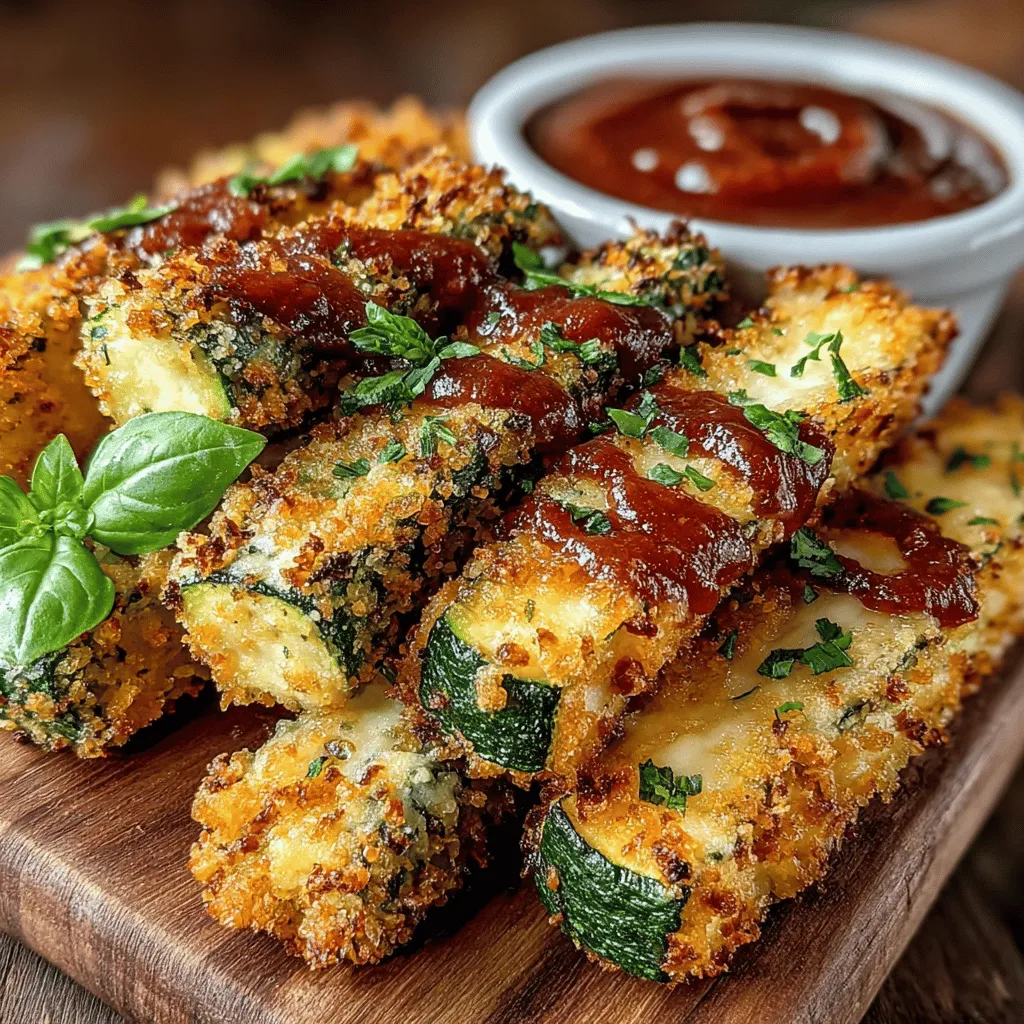 Healthy snacking has become a popular trend as more people seek alternatives to traditional fried foods. Among these alternatives, crispy baked zucchini fries stand out as a nutritious and flavorful option that satisfies cravings without the guilt. Zucchini, a versatile vegetable, can be transformed into a crunchy snack that fits seamlessly into various diets, including low-carb, gluten-free, and vegetarian lifestyles. The appeal of these baked fries lies not only in their crisp texture but also in their ability to absorb flavors, making them a perfect companion for homemade marinara sauce. This article will guide you through the detailed recipe for these delightful zucchini fries, ensuring that you can enjoy a delicious and healthy snack at home.