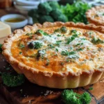 Quiche is a delightful dish that seamlessly transitions from breakfast to lunch or dinner, making it a beloved staple in many households. The Cheesy Broccoli Bliss Quiche stands out with its harmonious combination of comforting flavors and nutritious ingredients, making it an ideal choice for families on the go or for special gatherings. Its easy preparation and quick cooking time further enhance its appeal, ensuring that you can enjoy a delicious meal without spending hours in the kitchen.