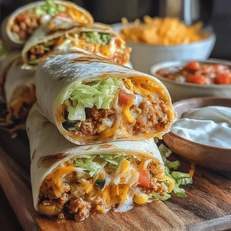 Taco wraps are a beloved dish for good reason—they're versatile, quick to prepare, and packed with flavor. This Easy Taco Wraps with Ground Turkey Filling recipe is not only a healthier alternative to traditional taco fillings but also a fantastic way to incorporate lean protein and colorful vegetables into your meals. In this article, we will guide you step-by-step through the process of creating these delicious wraps, including tips on ingredients, preparation, and serving suggestions. Whether you're cooking for yourself, your family, or a gathering, these taco wraps are sure to impress.