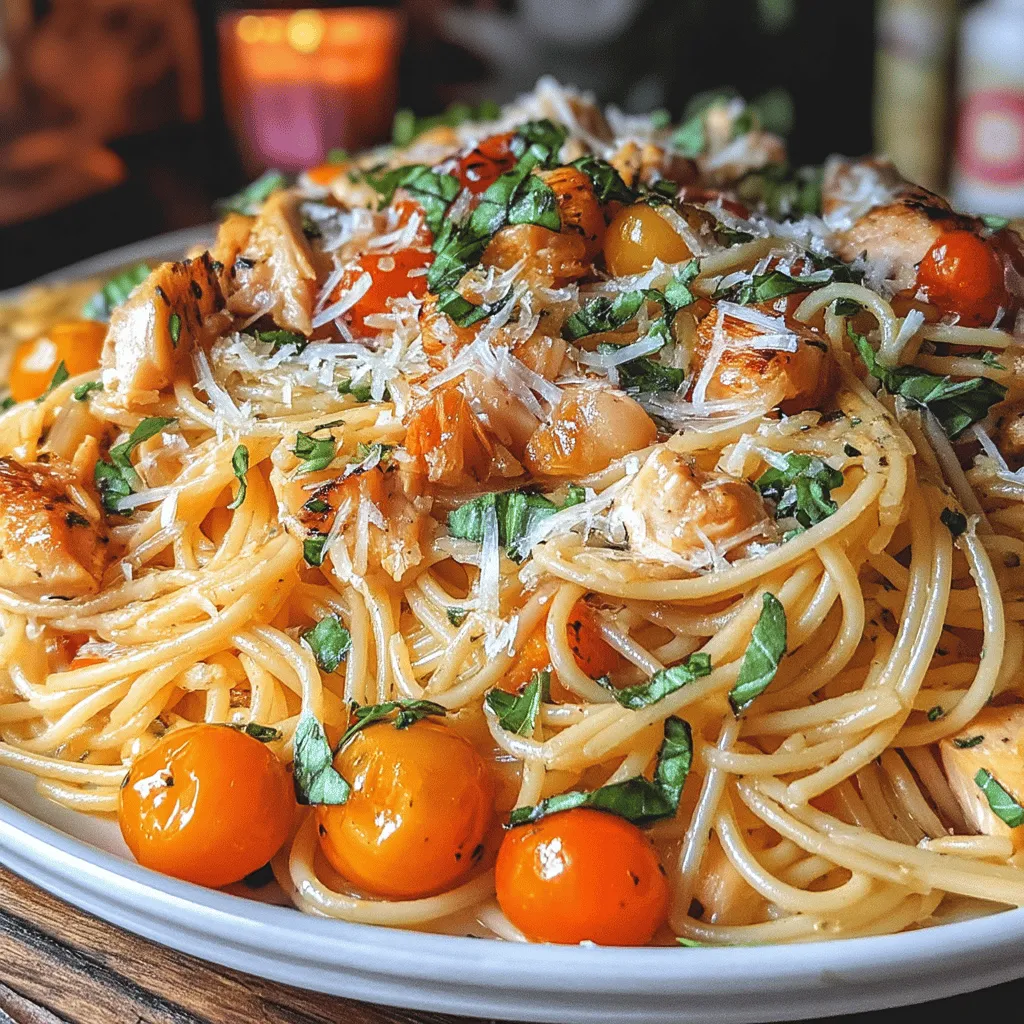 Discover the delightful harmony of flavors with Quick Roasted Garlic Chicken Spaghetti. This recipe combines tender chicken, aromatic roasted garlic, and the freshness of cherry tomatoes, all tossed in a luscious olive oil sauce over al dente spaghetti. Perfect for busy weeknights, this dish is not only quick to prepare but also guaranteed to impress your family and friends. In this article, we will explore the ingredients, step-by-step preparation, nutritional benefits, and variations to make this recipe your own.