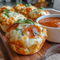 Pizza muffins are a delightful twist on traditional pizza, combining all the beloved flavors into a convenient, handheld snack. They have gained popularity for their versatility, making them an ideal option for lunchboxes, parties, or a quick meal at home.