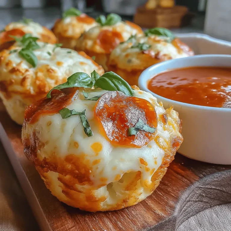 Pizza muffins are a delightful twist on traditional pizza, combining all the beloved flavors into a convenient, handheld snack. They have gained popularity for their versatility, making them an ideal option for lunchboxes, parties, or a quick meal at home.