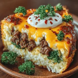 In the realm of comfort food, few dishes can rival the delectable combination of Cheesy Beef and Broccoli Delight. This hearty casserole not only satisfies the palate but also nourishes the body, making it an ideal choice for family dinners. As we gather around the table, comfort food plays a pivotal role in creating warm memories and enjoyable mealtimes. The Cheesy Beef and Broccoli Delight stands out as a nutritious and satisfying option, seamlessly blending rich flavors with wholesome ingredients.