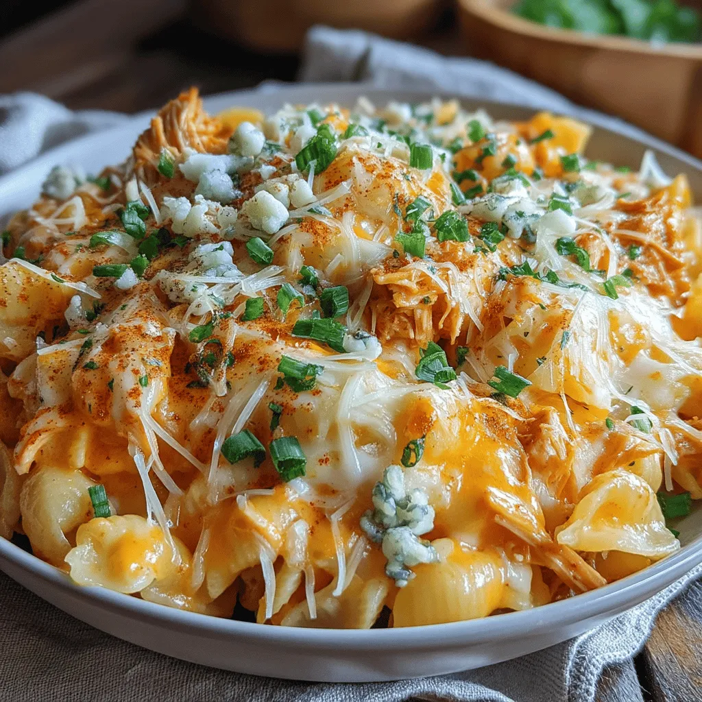 Explore the delightful fusion of flavors in this Spicy Buffalo Chicken Mac and Cheese recipe, a dish that perfectly balances creamy, cheesy goodness with the fiery kick of buffalo sauce. Ideal for family dinners, game day gatherings, or a cozy night in, this recipe showcases how simple ingredients can create an unforgettable meal. With a blend of sharp cheddar and mozzarella cheeses, alongside tender chicken and zesty spices, this dish is sure to please any palate. Let’s dive into the details of preparing this comfort food classic that’s both satisfying and easy to make.