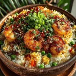 In the world of quick and delicious meals, Shrimp Fiesta Fried Rice stands out as a vibrant and satisfying dish that can be whipped up in no time. This recipe showcases the perfect harmony of succulent shrimp, colorful vegetables, and aromatic seasonings, all combined with fluffy jasmine rice. Ideal for busy weeknights or as a delightful addition to your meal prep, this dish promises to bring a fiesta to your dinner table. Join us as we explore the ingredients, preparation steps, and the flavorful essence of this delightful fried rice recipe.