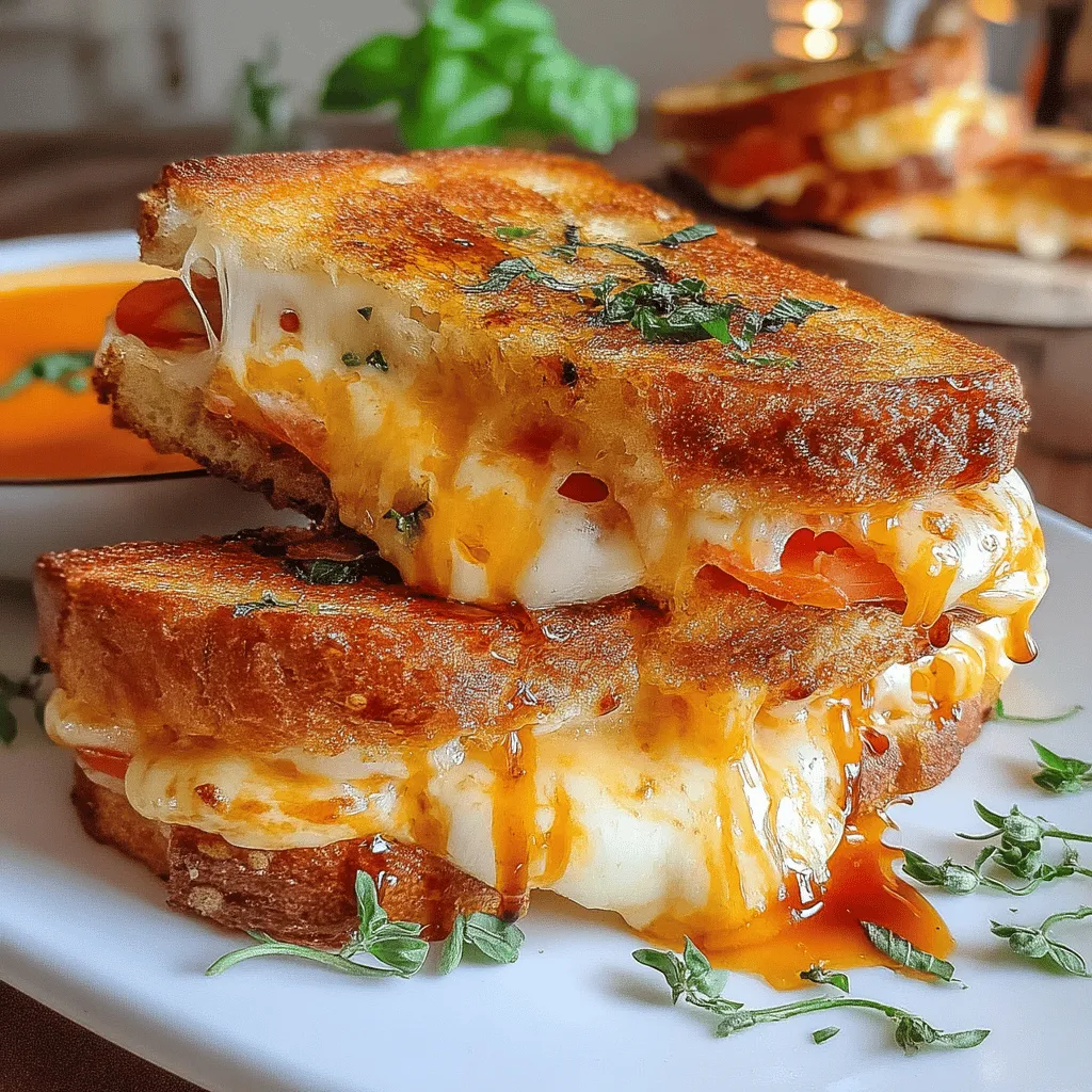 Grilled cheese sandwiches have long been a beloved comfort food, cherished for their simplicity and satisfying flavor. This classic dish has evolved over time, and one of the most delightful variations is the Tomato Basil Grilled Cheese Melt. Combining the rich, gooey goodness of melted cheese with the freshness of basil and juicy tomatoes, this gourmet twist takes the traditional grilled cheese to new heights.