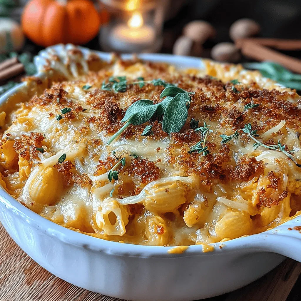 As the leaves begin to turn and the air grows crisp, there’s nothing quite like the comforting embrace of a classic mac and cheese. But what if we took this beloved dish and infused it with the warm, inviting flavors of autumn? Enter the Cheesy Pumpkin Spice Mac and Cheese Bake—a delightful twist on a traditional favorite that’s sure to become a seasonal staple.