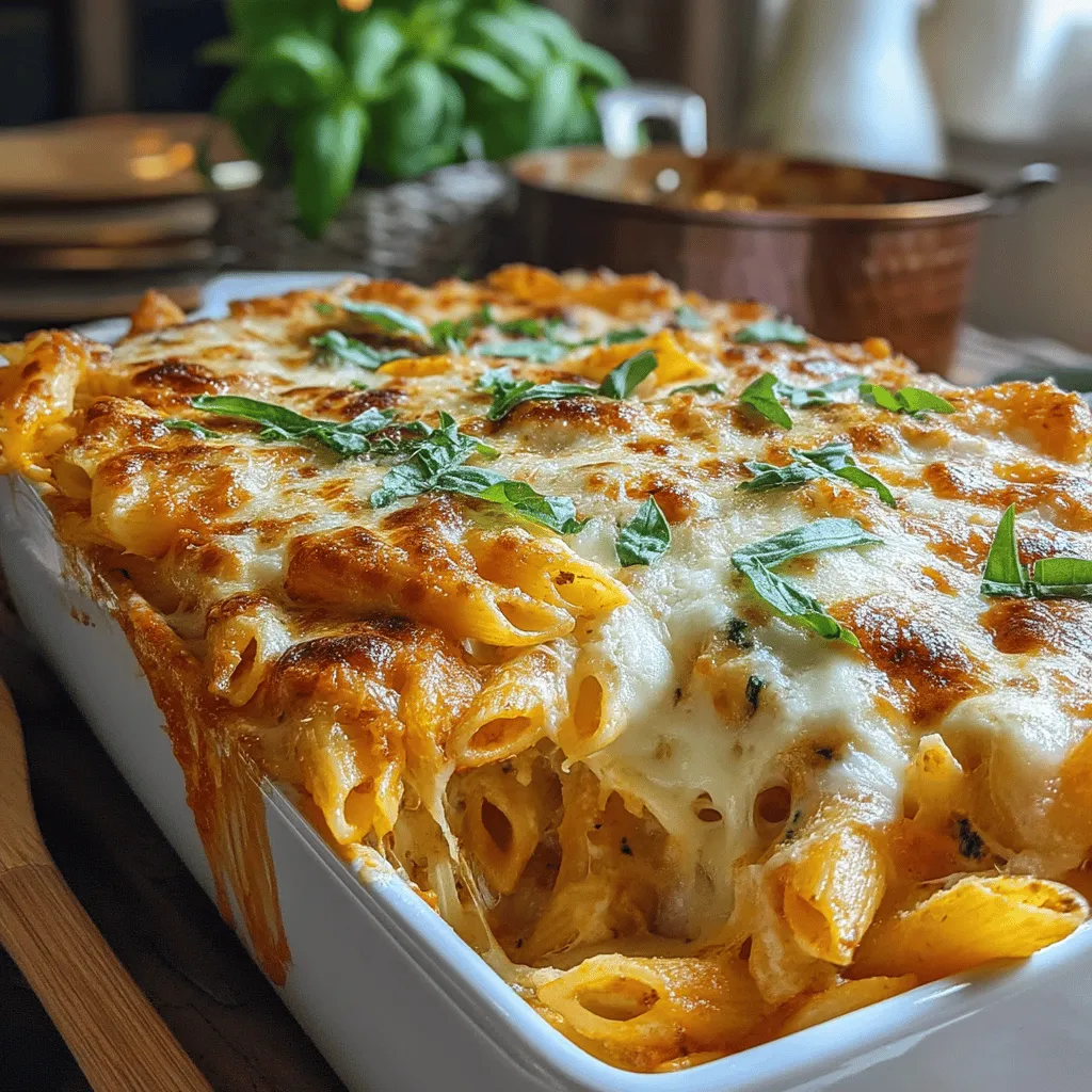 The Creamy Spinach Ricotta Pasta Bake is a delightful comfort food that brings together the rich flavors of creamy ricotta, savory spinach, and perfectly baked pasta. This dish is not only a treat for the taste buds but also a feast for the eyes, making it a perfect centerpiece for both weeknight dinners and special occasions.