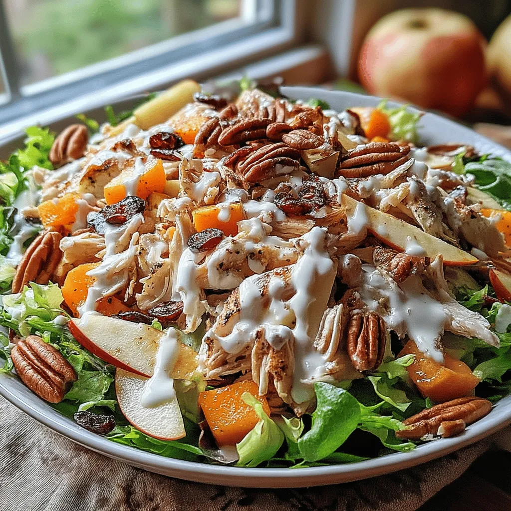 As the leaves turn and the air grows crisp, the appeal of seasonal dishes becomes undeniable. Autumn invites us to embrace the bounty of fresh produce, and there's no better way to celebrate this harvest than with a vibrant salad. The Fall Harvest Apple & Pecan Chicken Salad is a delightful combination of flavors that exemplifies the essence of fall.