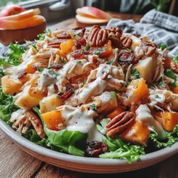 Fall Harvest Apple & Pecan Chicken Salad