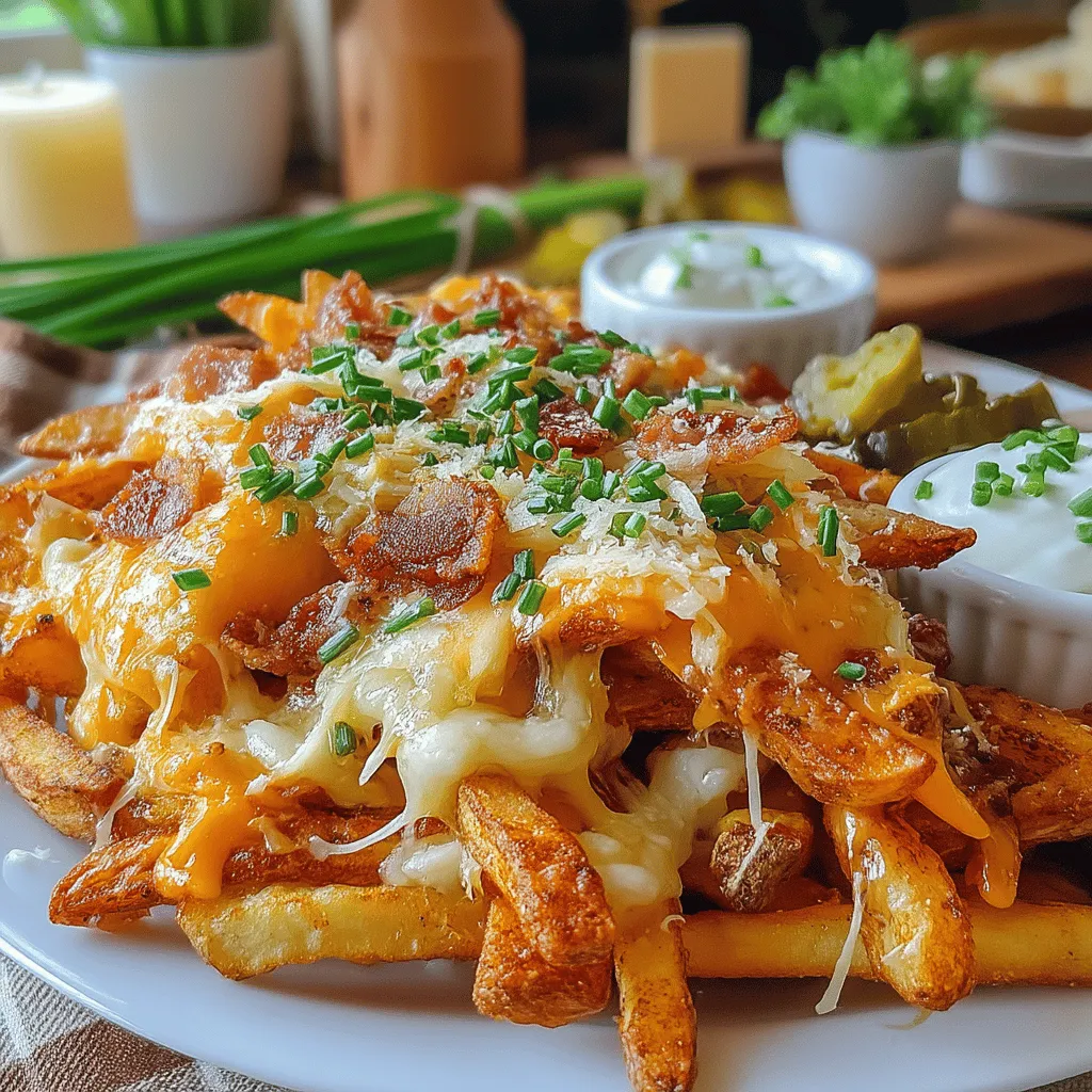 Loaded fries have taken the culinary world by storm, evolving from a simple street food to a gourmet dish celebrated in restaurants and homes alike. The versatility of fries allows for endless creativity, making them the perfect base for a variety of toppings. Today, we introduce the Loaded Loaded Garlic Fries Fantasia, an irresistible twist on this beloved classic that will delight your taste buds.