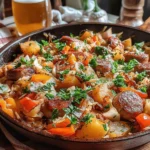 Discover the heartwarming flavors of Germany with this Savory Oktoberfest Bratwurst Skillet recipe. Perfect for gatherings, this dish combines the rich taste of bratwurst with vibrant vegetables, tangy sauerkraut, and a splash of beer, creating a hearty meal that celebrates traditional Oktoberfest fare. In this article, we will explore the history of bratwurst, the significance of Oktoberfest, and guide you through the step-by-step process of crafting this delicious skillet dish.
