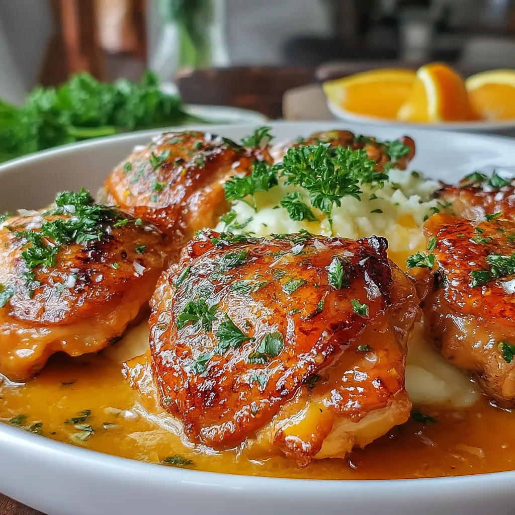 Lemon Butter Chicken Thighs are a delightful dish that beautifully combines the zesty brightness of lemon with the rich creaminess of butter. This recipe transforms simple chicken thighs into a gourmet meal that’s sure to impress family and friends. The vibrant flavors create an irresistible aroma that fills your kitchen, making it a perfect choice for any occasion.