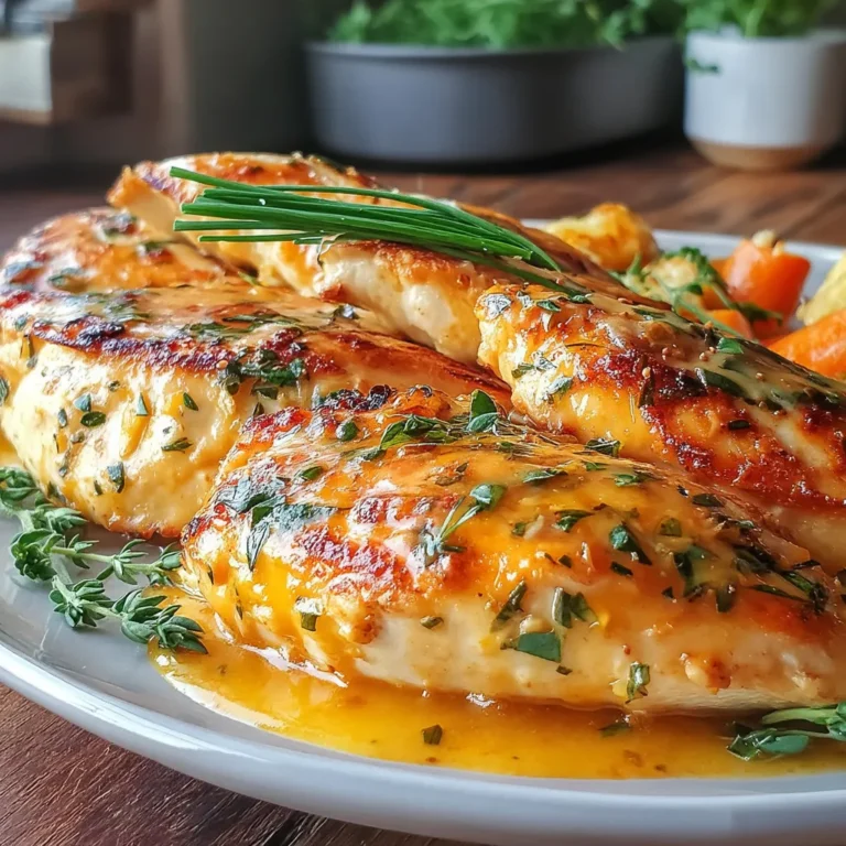 Quick Lemon Tarragon Chicken Breasts are a delightful dish that brings a burst of flavor and freshness to your dinner table. This recipe combines the zesty brightness of lemon with the distinct taste of tarragon, creating a perfect harmony that elevates the humble chicken breast into a gourmet meal.