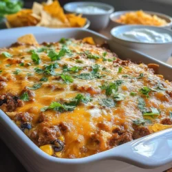 Cheesy Ground Beef Taco Casserole