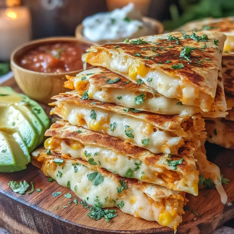 Sensational Sweet Potato Quesadilla Wedges are a delightful and nutritious twist on traditional quesadillas. This dish combines the natural sweetness of sweet potatoes with savory ingredients like black beans, corn, and cheese, creating a harmonious balance of flavors. Not only are these quesadilla wedges a feast for the taste buds, but they also offer a wealth of health benefits, making them a perfect option for family meals or entertaining guests.