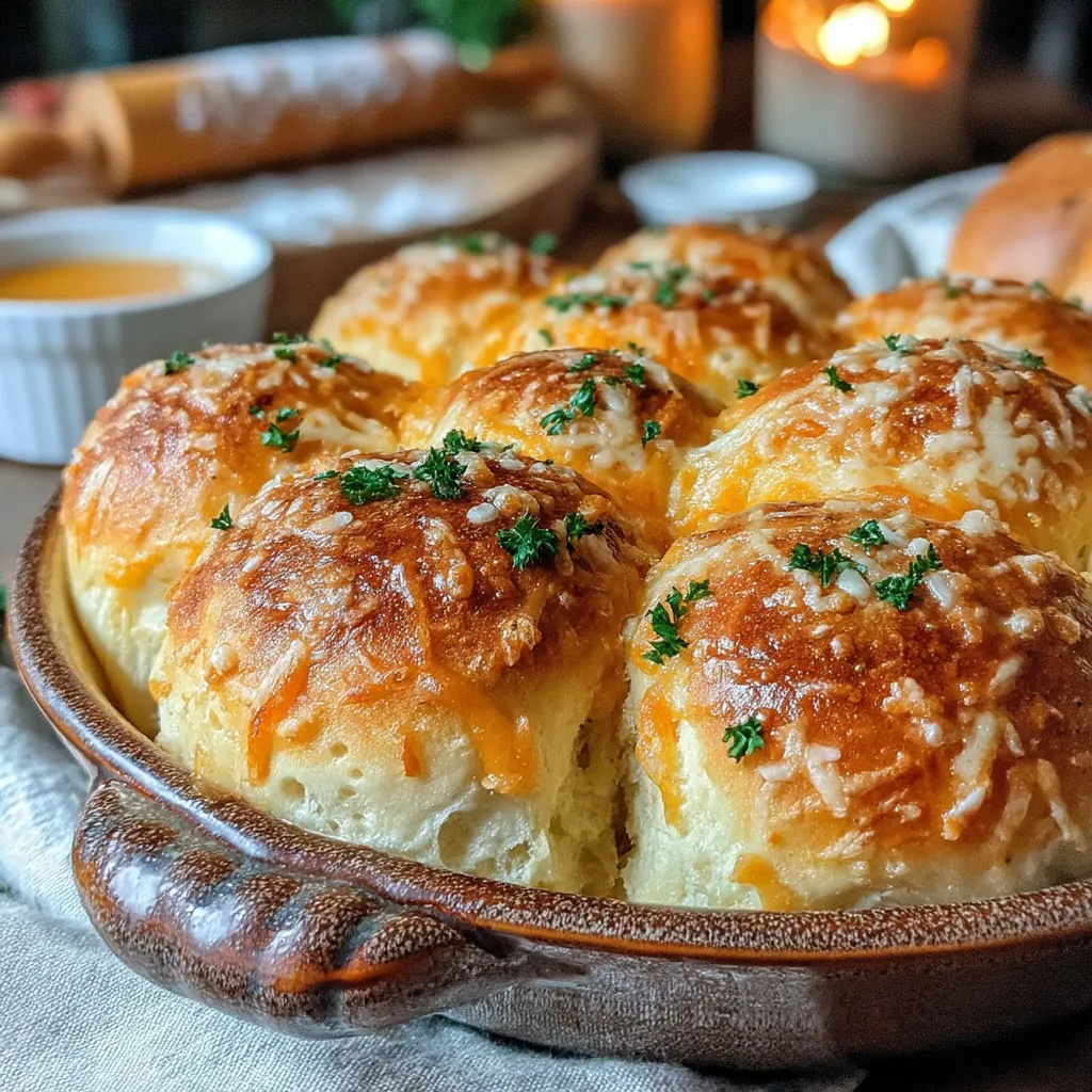 Homemade dinner rolls are a beloved staple in many kitchens, cherished for their warm, comforting presence at the dinner table. There's something truly special about the aroma of freshly baked bread wafting through the house, inviting family and friends to gather around the table. Among various flavors, crispy garlic-Parmesan dinner rolls stand out as a delightful twist, combining the rich taste of garlic with the savory sharpness of Parmesan cheese.
