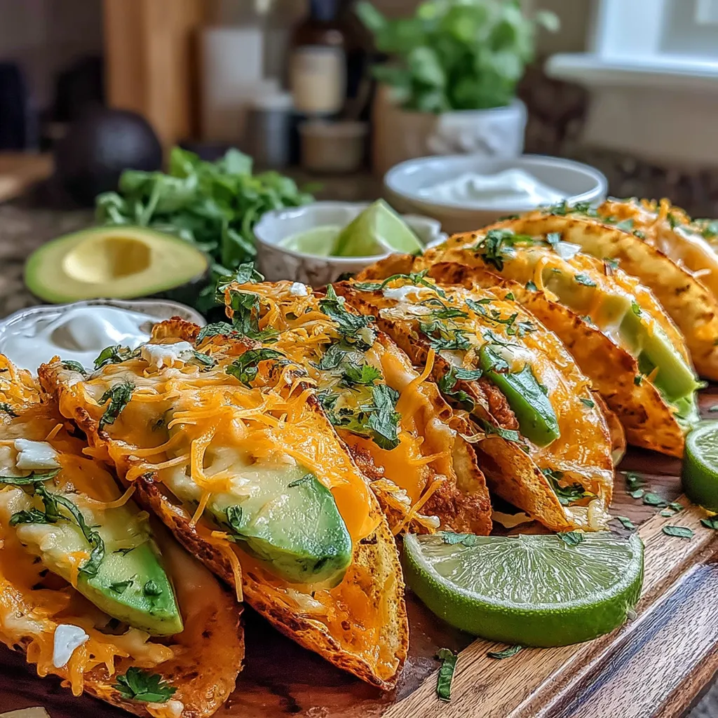 Welcome to a culinary adventure that brings together the creamy delight of avocados and the satisfying crunch of crispy tacos. Cheesy, Crispy Avocado Tacos are the perfect dish for anyone seeking a unique twist on traditional tacos. This recipe combines simple ingredients with easy-to-follow steps, making it an ideal option for both novice cooks and seasoned chefs alike. Whether you're hosting a casual gathering or looking for a quick weeknight dinner, these tacos offer a flavorful and satisfying experience that will leave your taste buds dancing.