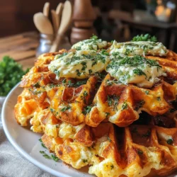 Herb Butter Yukon Waffle Bossa Bread