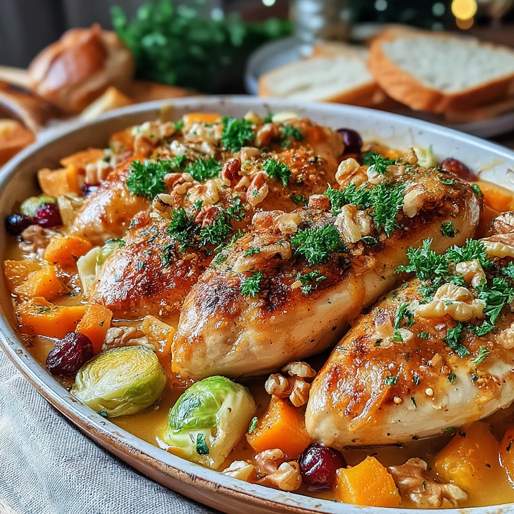 In the heart of autumn, there’s nothing quite like the warmth and comfort of a hearty bake, especially when it features seasonal ingredients. The Cranberry Warm-Spun Autumn Chicken Bake is a delightful fusion of tender chicken, tart cranberries, and vibrant vegetables, creating a dish that not only tantalizes the taste buds but also encapsulates the essence of fall. This recipe is perfect for family gatherings, weeknight dinners, or any occasion where comfort food is a must.